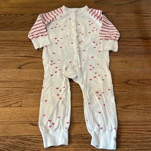 Polarn O. Pyret heart pajamas 1-2T